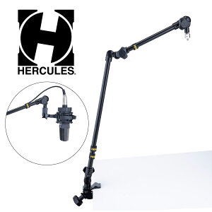 HERCULES DG107B Universal Podcast Mic & Camera Arm Stand Vi A[}CNX^h[n[LX][Desktop,fXNgbv][}CNA[][J,X}[gtH]