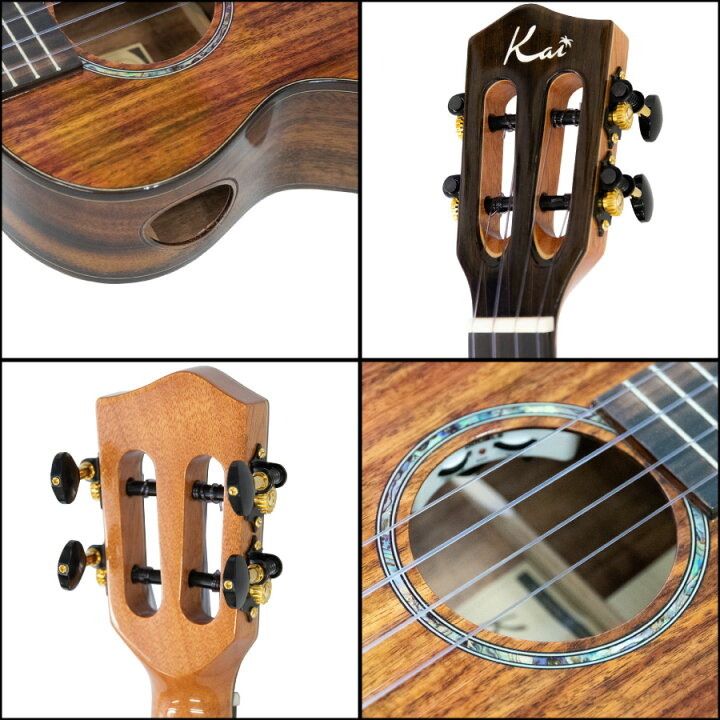 楽天市場】【ピックアップ搭載】Kai Ukulele KC-5000R/EQ 新品 