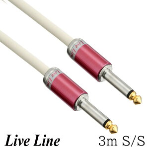 Live Line Advance Series Cable 3m S/S -Red- Vi[CuC][Y][3[g][LAW-3M][Shield,Cable,V[h,P[u][bh,]