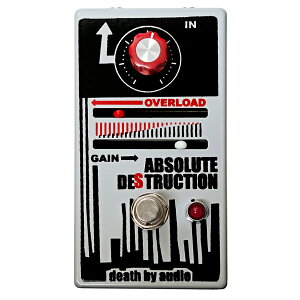 Death By Audio ABSOLUTE DESTRUCTION�V�i �f�B�X�g�[�V����,�t�@�Y [�f�X�o�C�I�[�f�B�I][�A�u�\�����[�g�f�B�X�g���N�V����][Distortion][Effector,�G�t�F�N�^�[]