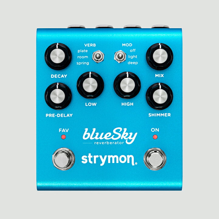 楽天市場】【アダプター付!!】strymon blueSky（V2）新品 リバーブ 