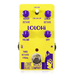 Lone Wolf Blues Company LoLoHi �V�i �u���[�X�n�[�v�p�I�N�^�[�o�[[���[���E���t�u���[�X�J���p�j�[][���[���[�n�C][Octaver][�n�[���j�J�p][Effector,�G�t�F�N�^�[]