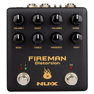 NUX Fireman �V�i �f�B�X�g�[�V����[�j���[�G�b�N�X][Distortion][Effector,�G�t�F�N�^�[]
