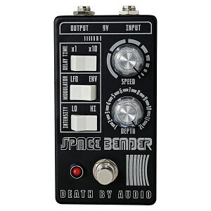 Death By Audio SPACE BENDER�V�i ���W�����[�V�����f�B���C [�f�X�o�C�I�[�f�B�I][�X�y�[�X�x���_�[][Modulation,Delay][Effector,�G�t�F�N�^�[]