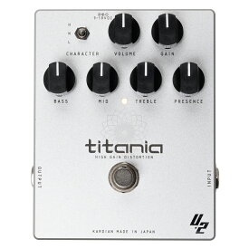 KarDiaN titania V2 新品 ハイゲインディストーション[カージアン][ティターニア][Distortion][Effector,エフェクター]