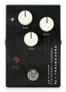 One Control TORNADO Fx TORNADO Drive Aluminium �V�i �I�[�o�[�h���C�u[�����R���g���[��][�g���l�[�h][OverDrive][Effector,�G�t�F�N�^�[][TK from �z�Ƃ��Ď��J]