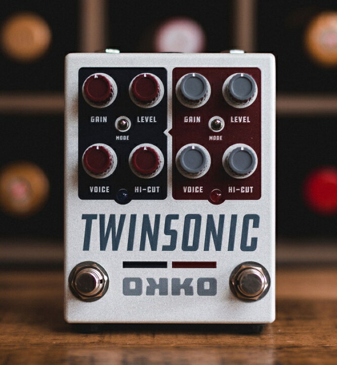 楽天市場】OKKO TWINSONIC MKII 新品 オーバードライブ/ブースト 