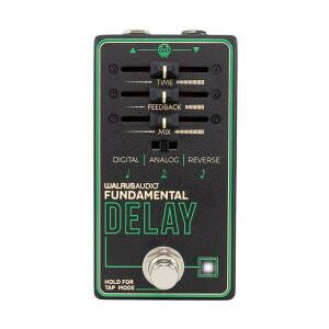 Walrus Audio Fundamental Series Fundamental Delay �V�i �f�B���C[�E�H�����X�I�[�f�B�I][�t�@���_�����^��][Effector,�G�t�F�N�^�[]