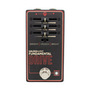 Walrus Audio Fundamental Series Fundamental Drive �V�i �I�[�o�[�h���C�u[�E�H�����X�I�[�f�B�I][�t�@���_�����^��][Effector,�G�t�F�N�^�[]
