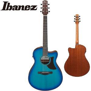Ibanez AAM50CE -SBO (Sapphire Blue Burst Open Pore)- Vi[ACoj[Y][u[,][Cutaway,Jb^EFC][Electric Acoustic Guitar,GAR,ARM,AR[XeBbNM^[,tH[NM^[,Folk Guitar]