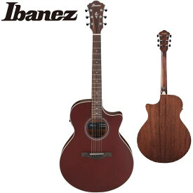 Ibanez AE100 -BUF (Burgundy Flat)- 新品[アイバニーズ][Red,レッド,バーガンディ,赤][Electric Acoustic Guitar,エレアコ,アコギ,アコースティックギター,フォークギター,Folk Guitar]