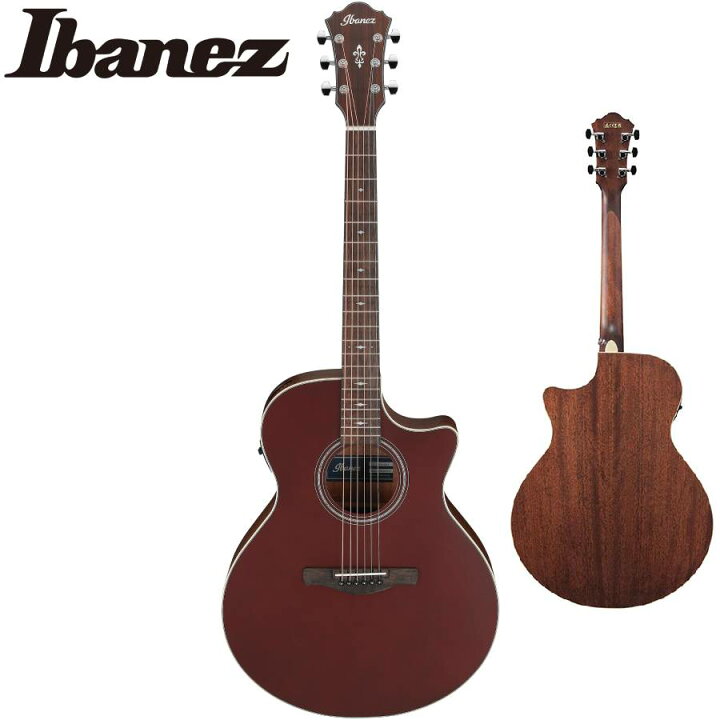 楽天市場】Ibanez AE100 -BUF (Burgundy Flat)- 新品[アイバニーズ 