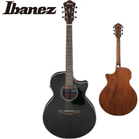 Ibanez AE140 -WKH (Weathered Black Open Pore Top, Open Pore Natural Back and Sides)- 新品[アイバニーズ][ブラック,黒][Electric Acoustic Guitar,エレアコ,アコギ,アコースティックギター,フォークギター,Folk Guitar]