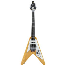 Killer / KG-Villain 25 -Vintage Natural- 新品[キラー][Flying V,フライングVタイプ][ヴィンテージナチュラル,木目][Floyd Rose,フロイドローズ][Electric Guitar,エレキギター]