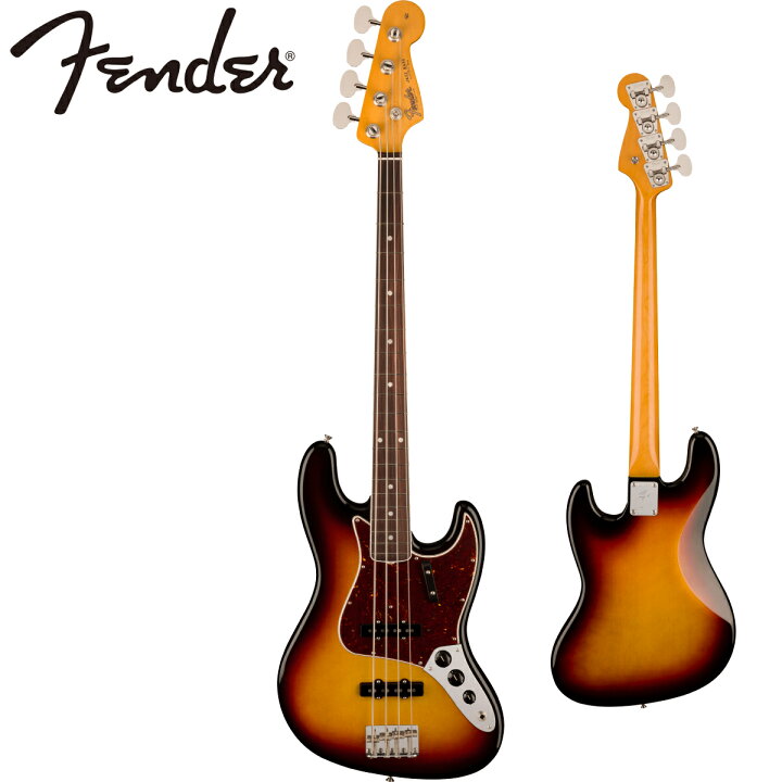 楽天市場】Fender USA American Vintage II 1966 Jazz Bass - 3 Color  