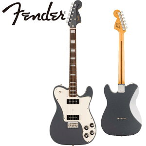 Fender / Chris Shiflett Cleaver Telecaster Deluxe -Charcoal Frost Metallic- Vi[tF_[][TL,eLX^[][NXEVtbg][Foo Fighters,t[t@C^[Y][NIRVANA,j@[i][Electric Guitar,GLM^[
