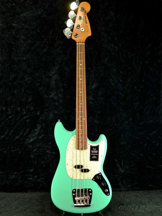 楽天市場】Fender Vintera 60s Mustang Bass -Sea Foam Green- 新品 