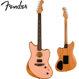 Fender Acoustasonic Player Jazzmaster -Shell Pink- 新品[フェンダー][シェルピンク][アコースタソニック][ジャズマスター][Acoustic Guitar,Electric Guitar,エレキギター,アコースティックギター]