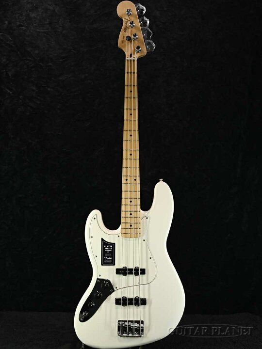 楽天市場】Fender Player Jazz Bass Left Hand -Polar White / Maple 