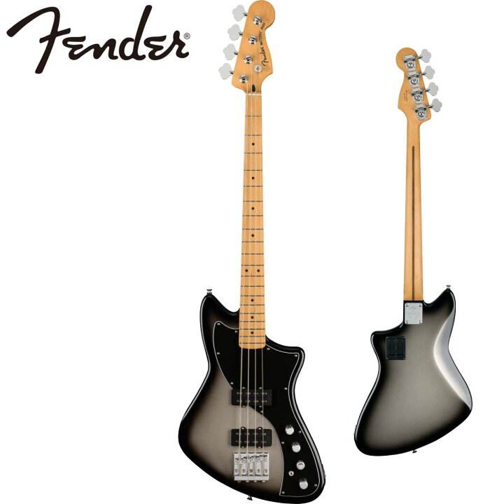 楽天市場】Fender Player Plus Active Meteora Bass -Silverburst 