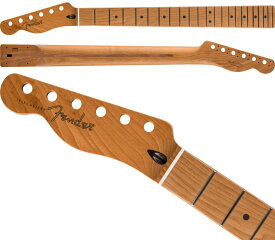 Fender Satin Roasted Maple Telecaster LH Neck / 22 Jumbo Frets / Flat Oval Shape 新品[フェンダー][テレキャスター][Mexico,メキシコ製][ネック][ローステッドメイプル][Left hand,左用,左利き,レフトハンド,レフティー][ギターパーツ]