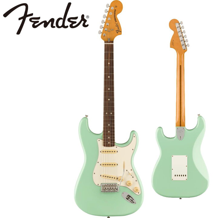 楽天市場】Fender Vintera II 70s Stratocaster -Surf Green- 新品  