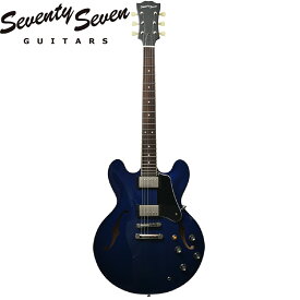 Seventy Seven Guitars EXRUBATO-STD-JT -DWN- 新品[セブンティーセブンギターズ][セミアコ][Blue,ブルー,青][エレキギター,Electric Guitar]