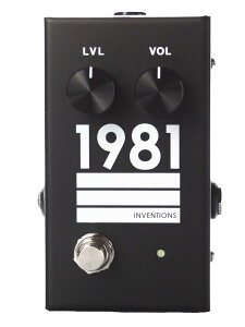 �y���ʌ�������z1981 Inventions LVL �V�i �I�[�o�[�h���C�u/�u�[�X�^�[[Overdrive,Booster][Effector,�G�t�F�N�^�[]