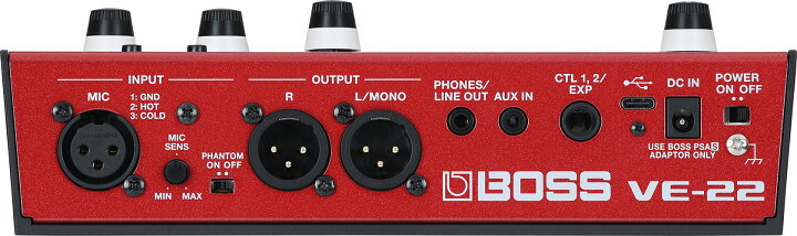 楽天市場】BOSS VE-22 Vocal Performer 新品[ボス][エフェクター 