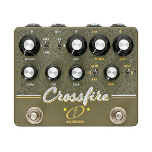 Crazy Tube Circuits / Crossfire �V�i �I�[�o�[�h���C�u[�N���C�W�[�`���[�u�T�[�L�b�c][OverDrive][Effector,�G�t�F�N�^�[]