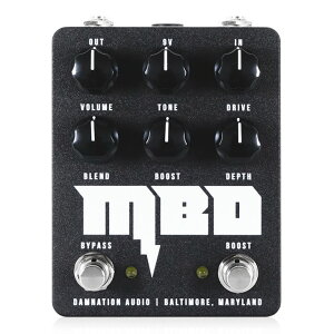 Damnation Audio / MBD Vi x[XI[o[hCuEfBXg[V[_l[VI[fBI][Bass OverDrive,Distortion][Effector,GtFN^[]
