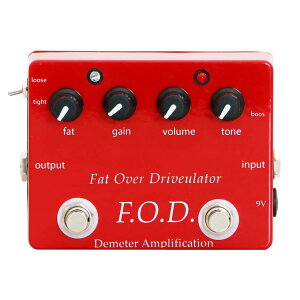 Demeter Amplification / FOD-1 �V�i �t�@�b�g�E�I�[�o�[�h���C�u[�f���^�[�A���v���t�B�P�C�V����][Fat OverDrive][Effecter,�G�t�F�N�^�[]