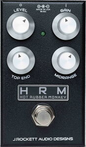 J.Rockett Audio Designs Hot Rubber Monkey V2 �V�i �I�[�o�[�h���C�u[�W�F�C���P�b�g�I�[�f�B�I][�z�b�g���o�[�����L�[][HRM V2][Overdrive][Effector,�G�t�F�N�^�[]