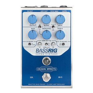 ORIGIN EFFECTS BassRIG Super Vintage Vi x[XpvAv[IWGtFNc][Effector,GtFN^[]