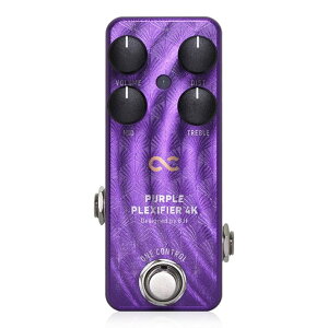 One Control / PURPLE PLEXIFIER 4K �V�i �I�[�o�[�h���C�u/�f�B�X�g�[�V����[�����R���g���[��][�p�[�v���v���L�V�t�@�[][Overdrive/Distortion][Effector,�G�t�F�N�^�[]