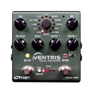 SOURCE AUDIO SA262 Ventris Dual Reverb �V�i ���o�[�u[�\�[�X�I�[�f�B�I][Effector,�G�t�F�N�^�[]
