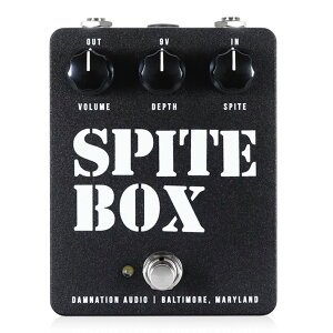 Damnation Audio / SPITE BOX �V�i �x�[�X�f�B�X�g�[�V�����E�t�@�Y[�_���l�[�V�����I�[�f�B�I][�X�p�C�g�{�b�N�X][Bass Distortion,Fuzz][Effector,�G�t�F�N�^�[]