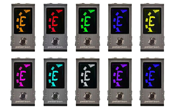 楽天市場】peterson STROBE TUNERS StroboStomp Mini 新品 ストロボ 