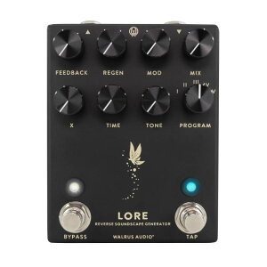 WALRUS AUDIO Lore Reverse Soundscape Generator �u���b�N�V�i ���o�[�X�f�B���C/���o�[�u[�E�H�����X�I�[�f�B�I][���A���o�[�X�T�E���h�X�P�[�v�W�F�l���[�^�[][Delay,Reverb][Effector,�G�t�F�N�^�[]