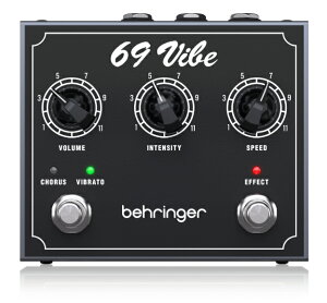 �y�݌ɂ���܂�!!�zBEHRINGER 69 VIBE�sShin-Ei/Uni-Vibe�𒉎��ɍČ�!!�t �V�i ���B�u���[�g�^���W�����[�V����[�x�����K�[][���j�o�C�u�n][Tremolo,Vibrato,Chorus,�g������,�R�[���X][Effector,�G�t�F�N�^�[][U