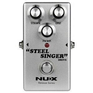 NUX / Steel Singer Drive �V�i �I�[�o�[�h���C�u[�j���[�G�b�N�X][OverDrive][Effector,�G�t�F�N�^�[]