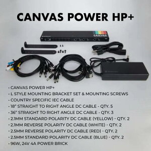Walrus Audio Canvas Power HP+ Vi p[TvC[EHXI[fBI][LoXp[][Power Supply][d][Effector,GtFN^[]