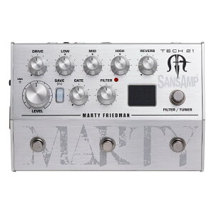 TECH21 / Marty Friedman Signature SansAmp MF1 �V�i[�T���Y�A���v][�}�[�e�B�[�E�t���[�h�}��][Effector,�G�t�F�N�^�[]