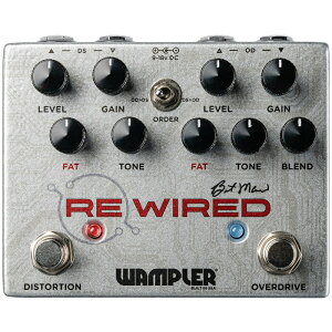 Wampler Pedals / RE WIRED Vi ugEC\ VOlC`[y_[v[][C[h][I[o[hCu,OverDrive][fBXg[V,Distortion][Brent Mason][Effector,GtFN^[]