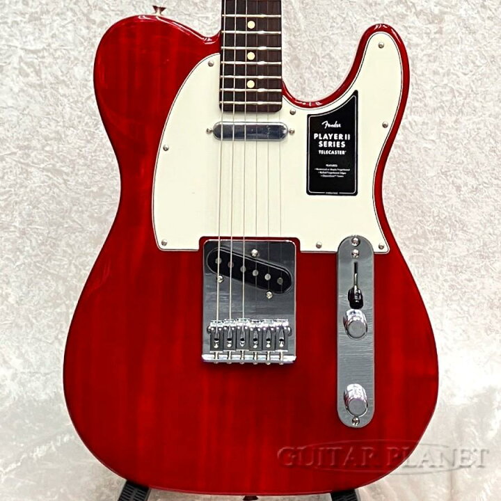 楽天市場】Fender Player II Telecaster -Transparent Cherry/Rosewood 
