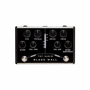 FKT Audio Black Wall �V�i �v���A���v/�I�[�o�[�h���C�u[FKT�I�[�f�B�I][�u���b�N�E�H�[��][Preamp][Overdrive][EQ,Equalizer,�C�R���C�U�[][Effector,�G�t�F�N�^�[]