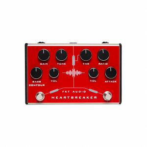 FKT Audio Heartbreaker �V�i �I�[�o�[�h���C�u/�R���v���b�T�[[FKT�I�[�f�B�I][�n�[�g�u���C�J�[][Overdrive][Compressor][Effector,�G�t�F�N�^�[]