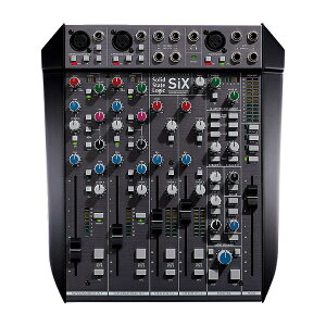 Solid State Logic SSL SiX �V�i �A�i���O�~�L�T�[[�\���b�h�X�e�[�g���W�b�N,SSL][Analog mixer,�A�i���O�~�L�T�[][Summing mixer,�T�~���O�~�L�T�[][DTM,DAW]