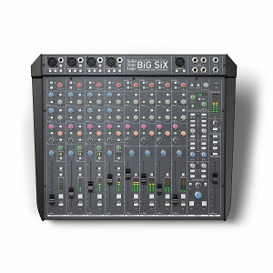 Solid State Logic SSL BiG SiX �V�i �A�i���O�~�L�T�[[�\���b�h�X�e�[�g���W�b�N,SSL][Analog mixer,�A�i���O�~�L�T�[][Summing mixer,�T�~���O�~�L�T�[][Audio Interface,�I�[�f�B�I�C���^�[�t�F�[�X][DTM,DAW]
