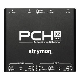 Strymon PCH X2 新品 アクティブDI[ストライモン][Direct Box,ダイレクトボックス][DI][Line Isolator,ライナイソレーター][Effector,エフェクター]